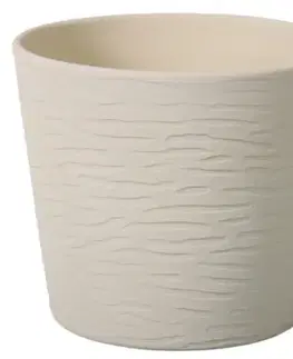 Záhrada Obal na kvetináč TROJA NATUR keramický matný