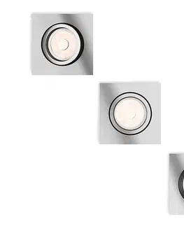 Svietidlá Philips 50403/11/PN - SADA 3x Podhľadové svietidlo MYLIVING DONEGAL 1xGU10/5,5W/230V chróm 50403/11/PN