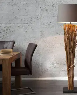 Osvetlenie Stojací lampa KAINEUS Dekorhome