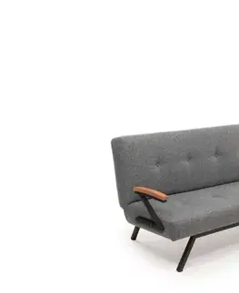 Pohovky a gauče Trojmiestna rozkladacia pohovka Zven - Light Grey