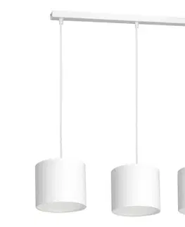 Svietidlá  Luster na lanku ARDEN 3xE27/60W/230V biela 3429