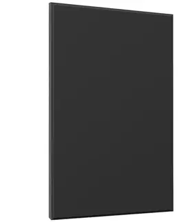 Kuchynské skrinky Čelo skrinky Luxeo F16-D60FZW tenký rám black