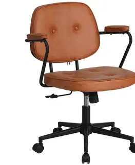 Kancelárske kreslá Kancelárske kreslo Addison 12120 hnedý