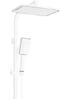 Sprchy a sprchové panely MEXEN/S - CQ54 vaňový stĺp s termostatickou batériou, biela / chróm 779105495-21