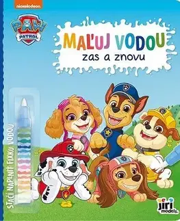 Pre deti a mládež - ostatné Maľuj vodou zas a znovu - Paw Patrol