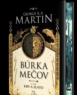 Sci-fi a fantasy Búrka mečov 2: Krv a zlato (špeciálne vydanie) - Pieseň ľadu a ohňa, Kniha tretia - George R.R. Martin,Lucia Halová,Barbora Kráľová