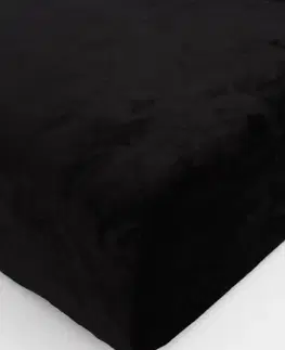 Plachty MKLozkoviny.sk Plachta mikroplyš Deluxe 140 × 200 cm – čierne