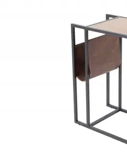 Konferenčné stolíky Príručný stolík LADON Dekorhome