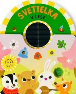 Leporelá, krabičky, puzzle knihy Svetielka v lese