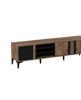 Konferenčné stolíky Televízny stolík Mengu Atlantic Pine and Anthracite