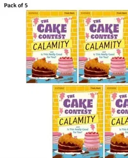 Príprava do školy, pracovné zošity Read Write Inc. Fresh Start Readers: Book 9: The Cake Contest Calamity & Is This Really Good For You? - Pack of 5 - Abigail Flint,Adrian Bradbury