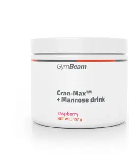 Rastlinné doplnky GymBeam Cran-Max™ + Mannose drink malina