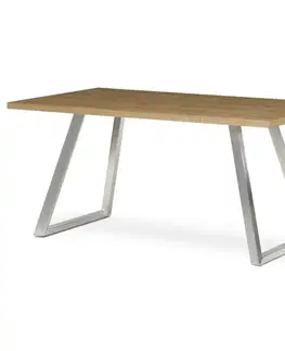 Jedálenské stoly Jedálenský stôl HT-W1515 OAK Autronic