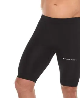 Pánske kraťasy a šortky Pánske šortky Brubeck Running Force Black - M