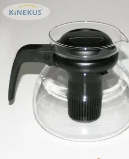 Dekoratívne vázy Simax Kanvica sklenená s filtrom Svatava1,5 l