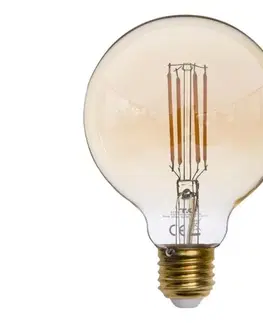 Žiarovky  LED žiarovka AMBER G95 E27/6,5W/230V 3200K 3791