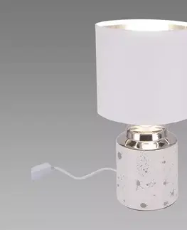 Lampy do obývačky Lampa Helena E14 White 03787 LB1