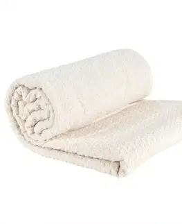 Prehozy na posteľ Prehoz Luna bavlna 200x215 béžový