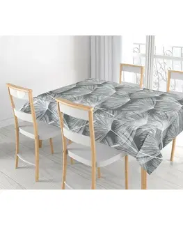 Obrusy Bellatex Obrus ​​Adela Páperie sivá, 120 x 140 cm, 120 x 140 cm