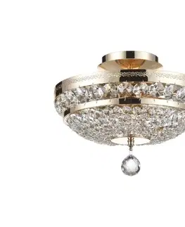 Svietidlá Maytoni DIA700-CL-03-G - Stropné svietidlo OTTILIA 3xE14/60W/230V DIA700-CL-03-G