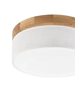Svietidlá BRILAGI - LED Stropné svietidlo BELLADONNA LED/20W/230V pr. 30 cm biela/dub 8590828003564