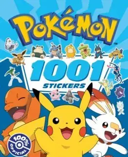 Nalepovačky, vystrihovačky, skladačky Pokemon: 1001 Stickers