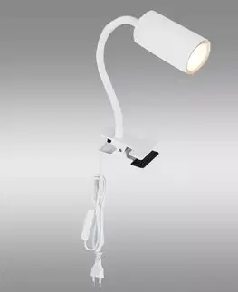 Moderné lampy Luster 57911KW CLIP biely LB