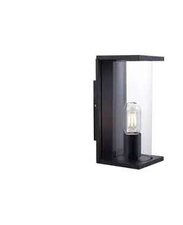 Svietidlá  Vonkajšie nástenné svietidlo 1xE27/60W/230V IP44 čierna 24087