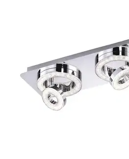 Svietidlá Leuchten Direkt 14521-17 - LED Stropné svietidlo TIM 2xLED/2,8W/230V + 2xLED/3,1W 14521-17