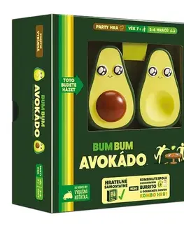 Párty hry ADC Blackfire Kartová hra Bum Bum Avokádo (hra v češtine)