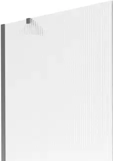 Sprchové dvere MEXEN/S - Next vaňová zástena FIX 90 x 150, prúžky, grafit metal 895-090-000-00-09-95