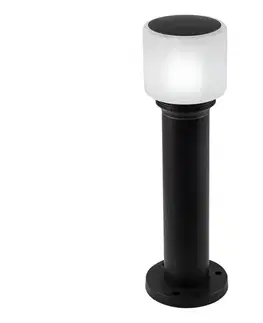 Záhradné lampy  Vonkajšia lampa MADRID 1xE27/12W/230V 40 cm IP44 čierna 331403
