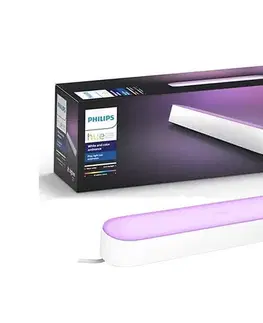 LED osvetlenie Philips -Rozširovacia LED RGB Stmievateľná stolná lampa Hue PLAY LED/6W/230V čierna 78203/30/E7
