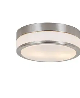 Stropné osvetlenie Moderné vonkajšie stropné svietidlo oceľ 28 cm IP44 - Flavi