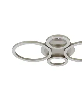 Svietidlá Globo 48039-40CO -LED Stropné svietidlo LORETTA LED/40W/230V pr. 35,5x53 cm mosadz 48039-40CO