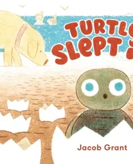 Leporelá, krabičky, puzzle knihy Turtle Slept In - Jacob Grant