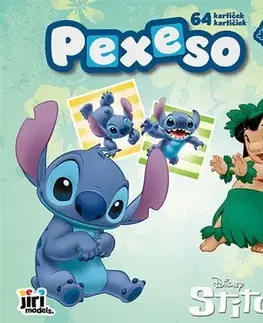 Pre najmenších Pexeso v zošite Lilo & Stitch