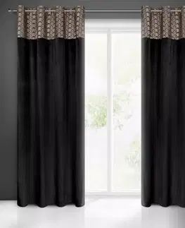Závesy do spálne Záves ELEN 140X250 na priechodkách 388774