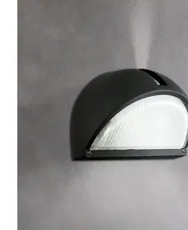 Záhradné lampy EGLO 89767 - Vonkajšie nástenné svietidlo ONJA 1xE27/60W čierna IP44 89767