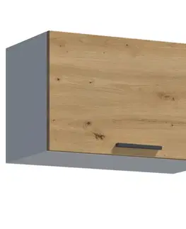 Kuchynské skrinky visiace Kuchynská skrinka Economic G50OK biela/artisan
