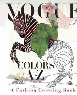 Maľovanky pre dospelých Vogue Colors A to Z - A Fashion Coloring Book