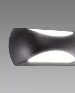 Vonkajšie moderné svietidlá Stropnica Enduro LED 12W 2C BLACK 4000K 03877
