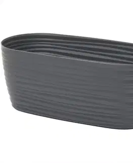 Záhrada Kvetináč Sahara Petit 27 cm antracit