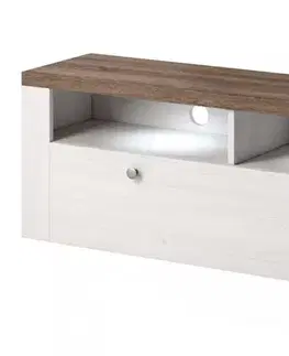 TV stolíky LANA 41, moderný TV stolík, sibiu larche/sonoma truffel