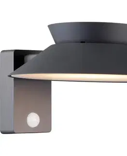 Svietidlá Nordlux - LED solárne nástenné svietidlo so senzorom JUSTINA LED/5W/3,7V IP44 2418071050