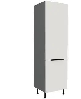 Kuchynské skrinky stojace Kuchynská skrinka Aria-Wh/Ant Anti Fingerprint 60lo-215 2f