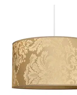 Svietidlá  Luster ABBA 1xE27/15W/230V zlatá W-0401/1 GO