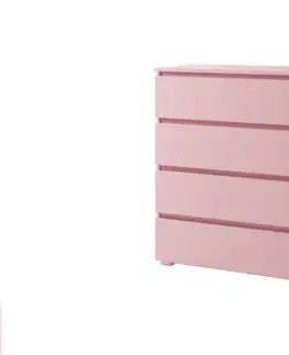 Komody ArtMadex Komoda COSMO C04 | ružová