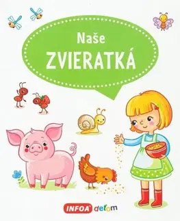 Leporelá, krabičky, puzzle knihy Veľká knižka so záložkami - Naše zvieratká