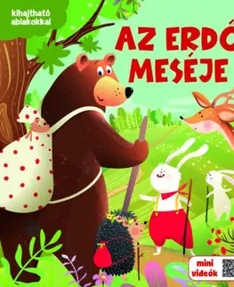 Leporelá, krabičky, puzzle knihy Az erdő meséje